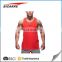 High Quality mens gym Singlet/Mens soft linen heathered muscle stringer tank top/men underwear singlet with round neck