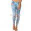 Unique style polyester spandex yoga tights white yoga pants