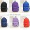 Unisex Design Various Color Simple School Bag