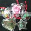 Christmas decoraion Plastic Transparent Open Ball Ornament