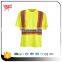 Cheap Safety Yellow Polo Mesh T Shirt for Running KF-037-3