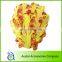 HOT SELL! Yellow / Hot Pink Nagorie Curly Goose feather pads,Curled feather pads for headband
