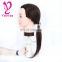 China yavida human hair mannequin head for beauty school