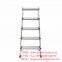 Aluminum double sided ladder 5 steps