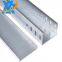 High quality electrical wire duct network trough cable tray and trunking price for cable support system