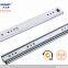 superior metal steel 400mm 250lbs load  full extension telescopic ball bearing drawer channel drawer slide wholesale