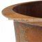 4mm Thick Cast Iron Fire Pit Corten Steel Bowl