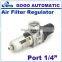 GOGO ATC Pneumatic air filter regulator AW3000-02 1/4 inch with cover Manual drain SMC type air treatment units
