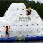 2016 PVC inflatable water rock iceberg climbing wall for water park sports