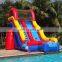 Tall funny for swimming pool sliding inflatable wet slide