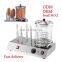 Hot Sale Bread Steamer Warmer Chinese Automatic Sausage Grill Machine Commercial Hot Dog Maker Electric Hotdog Roller CE