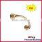 Fancy cabinet Zinc alloy Satin furniture hardware cupboard door handle