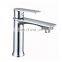 Single lever handle cold water contemporary basin tap