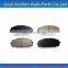 Korean car Spare parts D1572/WVA24664/GDB3480 brake pad
