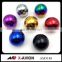 Custom aluminum car gear shift knobs with different color