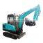 Good quality 0.8 ton 1 ton 2 ton 3 Ton mini Excavator Digging Hydraulic Small Micro Digger Machine Prices for Sale