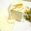 Cotton fabric kitchen towels by customer personalized with yellow