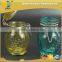 100ml colored wire bail round canning glass mason jars