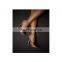 Women ankle strap silver color fashion design high heel lace up sandals shoes