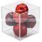 5 Sided Clear Fruit Display Box Custom Acrylic Fruit Storage Cube