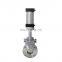 pneumatic control valve 10 inch 150LB air actuated knife gate valve manufacturers