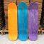 Hot Color Trend 2022 color dying Skate Board Decks 7 ply 100% Canadian Maple Skateboard Decks