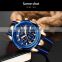 Lige 9971 Casual Mens Quartz Watches Luminous Chronograph Waterproof Branded Sport Watches for Men