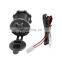 Car refitted car charger with cable for motorcycle ship dual USB output mobile phone charger