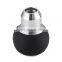 Automobile Universal Silver Aluminum Gearshift Head Original Manual Gear Handle Gear Head Genuine Leather