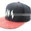 Super Cool Luxury Python Snake Skin Leather Hat floppy hat with straps