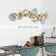 Modern Style LED Pendant Light Luxury Simple Creative Bedroom Dining Room Glass Chandelier For Indoor