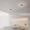 Nordic LED Recessed Downlight Acrylic Macaron Ceiling Light For Living Room Bedroom Children's Room Store Round Ceiling Lamp