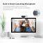 AI Humanoid Auto Face Tracking HD 2K Webcam 1080P with Microphone Rotatable for Video Calling USB Camera Webcam