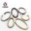 Factory Direct Oval Carabiner Metal Carabiner Key Chain Oval Snap Hooks Oval Ring Open Ring