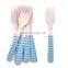 YADA Disposable Birch Wooden Cutlery 140MM Spoons Fork Knife for Desserts Eco-friendly Wooden Fork