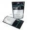 custom printed underwear packaging pouch clear plastic zip lock clothes bag with window