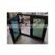 WEIKA Casement awning casement  tilt-turn window aluminum black frame double glass windows