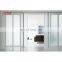 Custom and High Quality Frameless Glass Door Price Bifold Patio Plastic Steel Door Folding PVC Cafe Doors 3D Model Design Mall