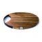 Custom/Wholesale Natural Wooden Round Cutting Board with hanging Hole Butcher Charcuterie Serving Acacia Wood Chopping Block