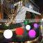 floating pool Large ball led beach ball waterproof 16 color changing outdoor christmas led lighting plastic led ball