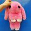 013Winter plush cute rabbit bag Popular children's bag Animal bag One shoulder diagonal cross soft and fashionable large bag