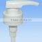 PP,Plastic Material and PP Plastic Type pump for cosmetic use soap dispener with free samples