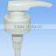 PP,Plastic Material and PP Plastic Type pump for cosmetic use soap dispener with free samples