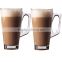Latte Glasses 240ml Tea Coffee Cappuccino Hot Chocolate Glass Cups Mugs                        
                                                Quality Choice