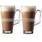 Latte Glasses 240ml Tea Coffee Cappuccino Hot Chocolate Glass Cups Mugs                        
                                                Quality Choice