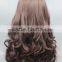 Wholesale high quality 65CM medium brown curly wave Lolita fashion women party synthetic hair wig