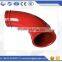DN125 Concrete Pump Casting Double Wall Elbow DN125