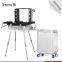Hot sale aluminum cosmetic case with led light and mirror