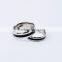 New design couple rings 316l stainless steel jewelry wedding rings