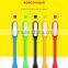 Wholesale Colorful Green Energy Portable Laptop Mini USB LED Light, Flexible Micro USB LED Reading Light